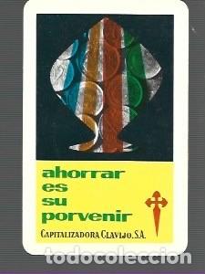 Coleccionismo Calendarios: CALENDARIO DE H.FOURNIER DEL A&Ntilde;O 1963 DE AHORRAR ES SU PORVENIR CAPITALIZADORA CLAVIJO S. A.
