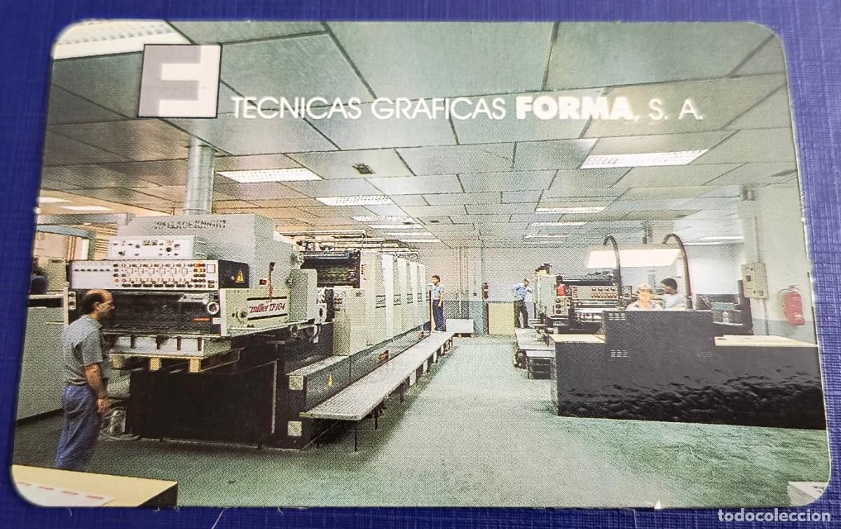 Coleccionismo Calendarios: CALENDARIO DE BOLSILLO DE T&Eacute;CNICAS GR&Aacute;FICAS FORMA - 1991