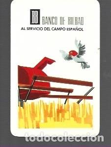 Coleccionismo Calendarios: CALENDARIO DE H.FOURNIER DEL A&Ntilde;O 1965 DE BANCO BILBAO
