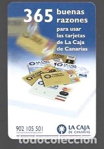 Coleccionismo Calendarios: CALENDARIOS DEL A&Ntilde;O 2001 DE H. FOURNIER DE LA CAJA DE CANARIAS