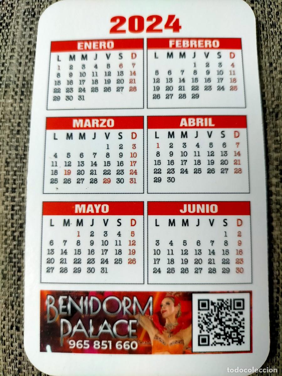 Coleccionismo calendarios: Calendario Benidorm Palace - Foto 1