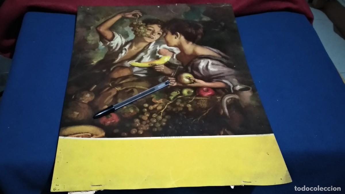 Collezionismo Calendari: CALENDARIO LAMINA CART&Oacute;N - MERIENDA AJENA 1958 - DE LOS A&Ntilde;OS - VER FOTOS USADO