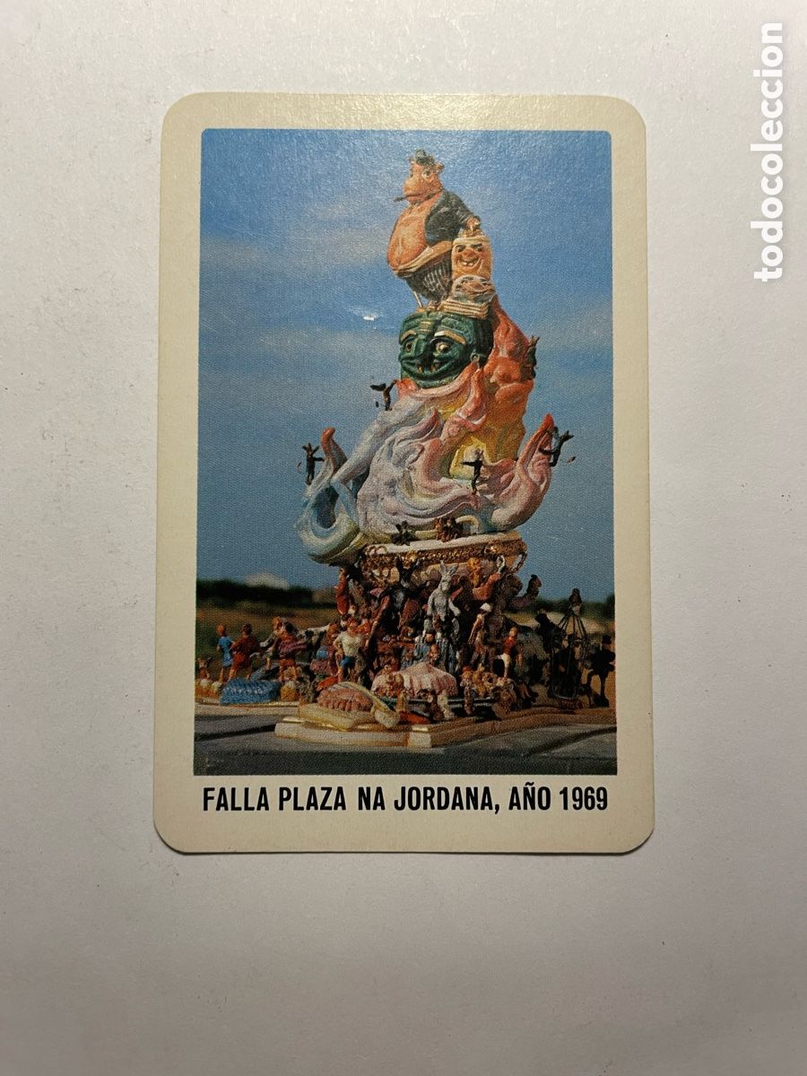 Coleccionismo Calendarios: calendario Fournier 1969, falla Na Jordana