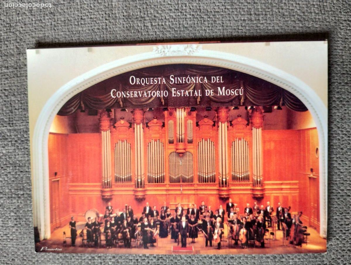 Collectables Calendars: Calendario de bolsillo 2000. Orquesta sinf&oacute;nica Mosc&uacute;. Concierto Catedral Almer&iacute;a.