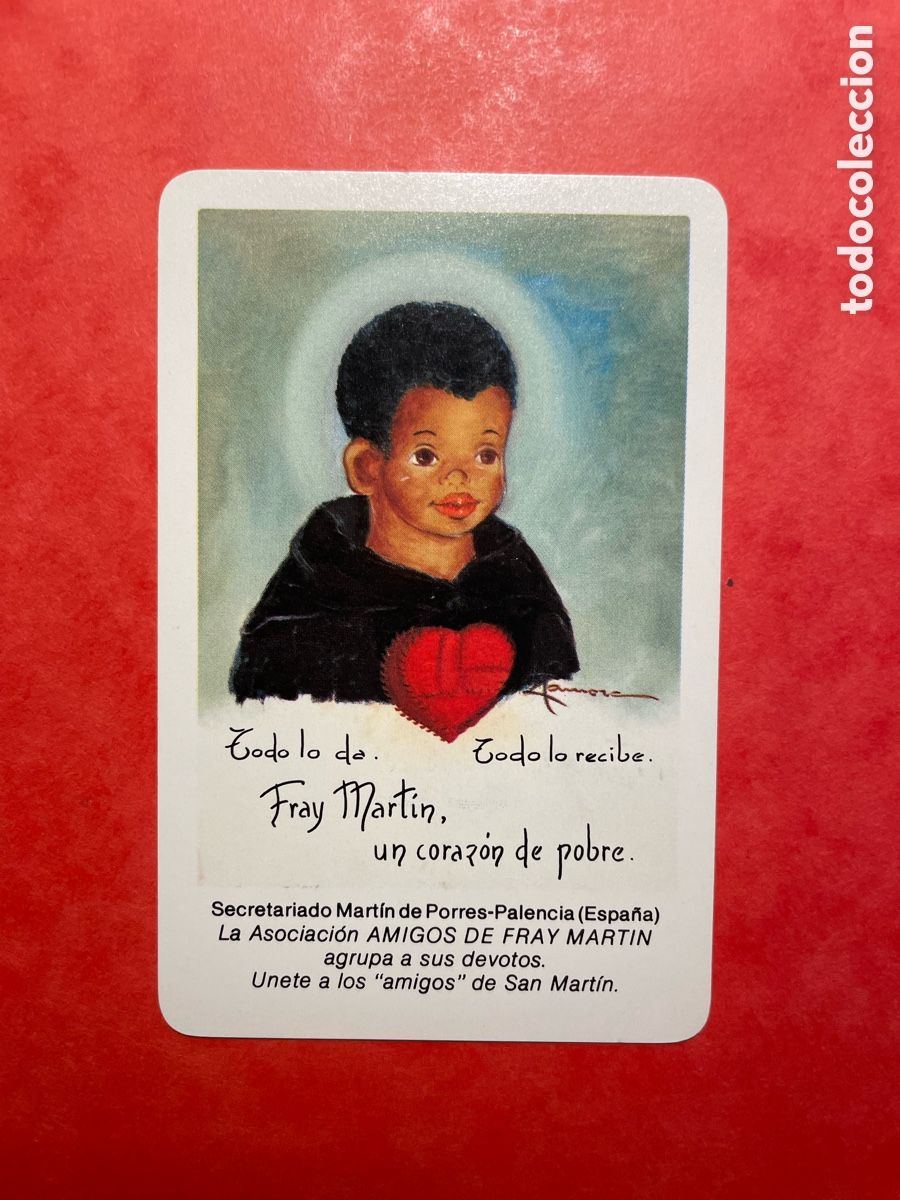 Collectionnisme Calendriers: calendario Fournier 1996, amigos de Fray Martin