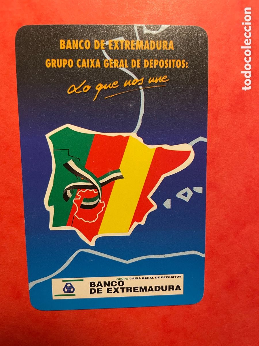 Coleccionismo Calendarios: calendario Fournier 1996, Banco de Extremadura