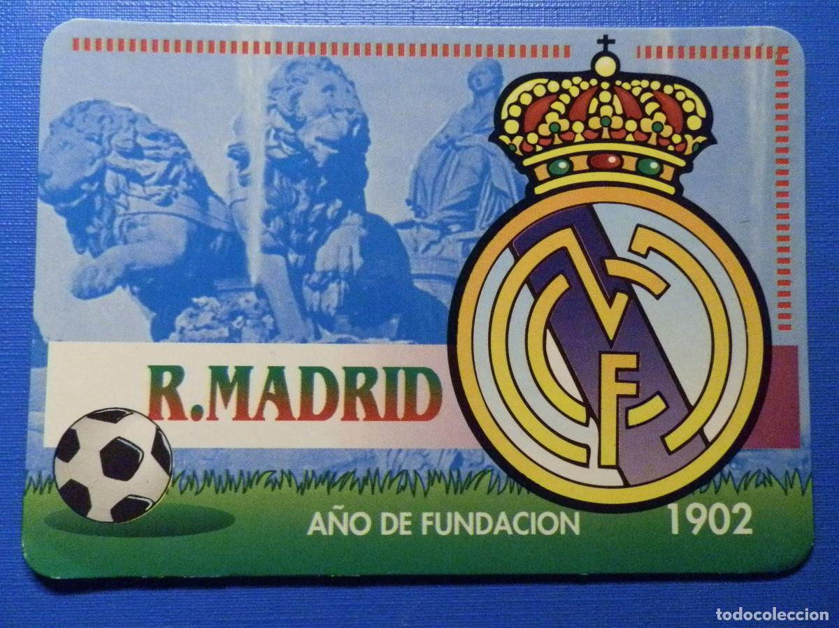 Sammeln von Kalendern: CALENDARIO - Escudo Equipo Club Futbol C.F. - Real Madrid - A&ntilde;o 1999 - San Juan de Alicante