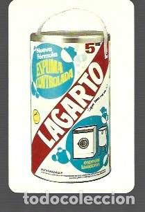 Coleccionismo Calendarios: CALENDARIOS H FOURNIER DEL A&Ntilde;O 1972 DE DETERGENTE LAGARTO