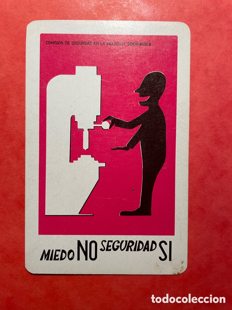 Coleccionismo Calendarios: calendario Fournier 1966, Comisi&oacute;n de Seguridad