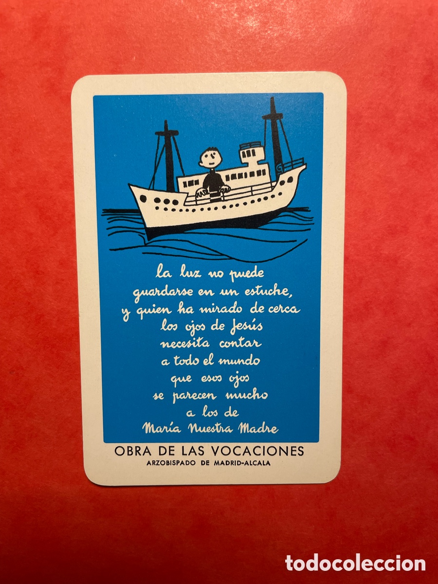Coleccionismo Calendarios: calendario Fournier 1966, Obra de las Vocaciones