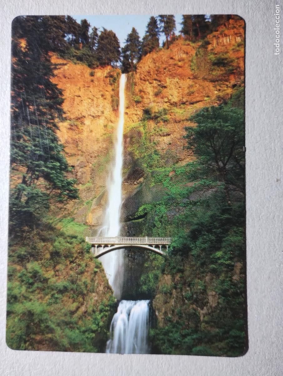 Collectables Calendars: Calendario de bolsillo 2005. C.B.N&ordm;12. Cataratas Multnomah. Publicidad Imprenta &Uacute;beda. Almer&iacute;a