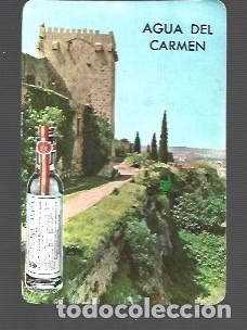 Coleccionismo Calendarios: CALENDARIO DE AGUA DEL CARMEN DEL A&Ntilde;O 1965