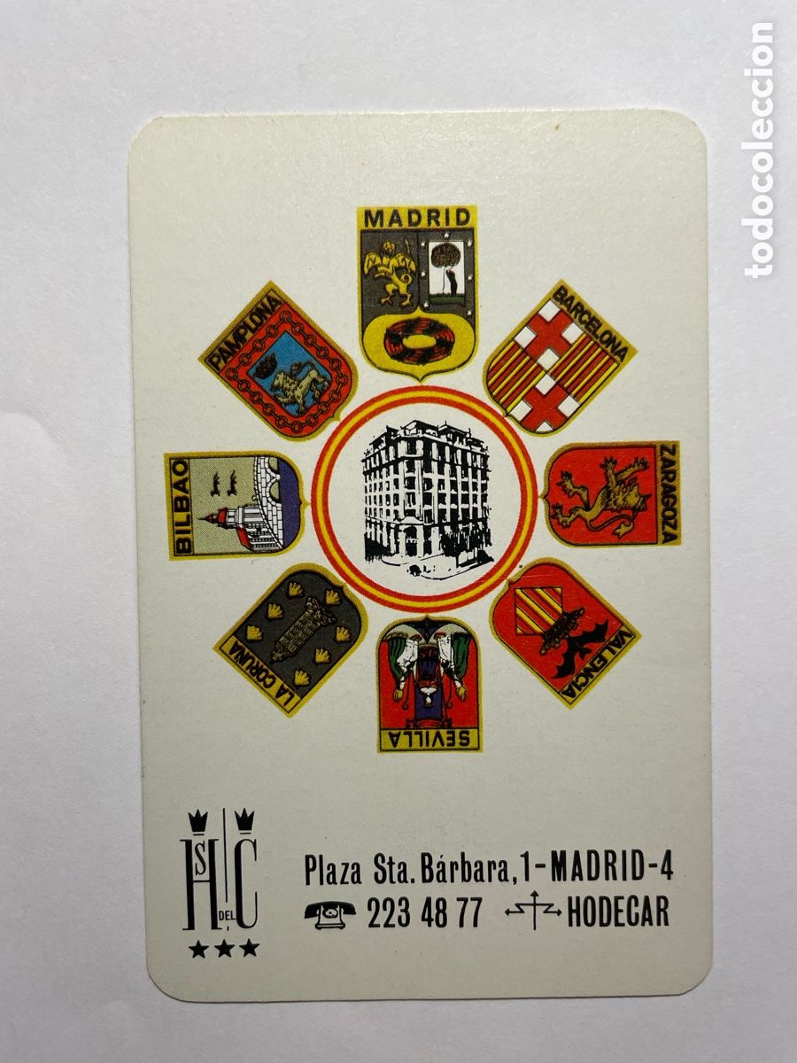Coleccionismo Calendarios: calendario Fournier 1971, Hostal del Carmen