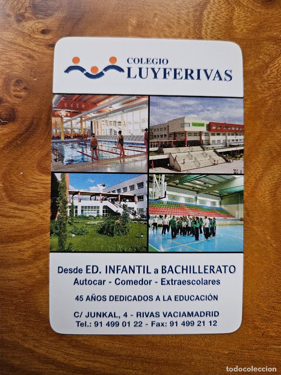 Coleccionismo Calendarios: CALENDARIO FOURNIER COLEGIO LUYFERIVAS 2008