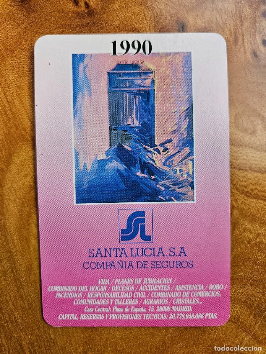 Collectables Calendars: CALENDARIO FOURNIER SANTA LUCIA 1990