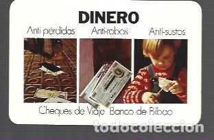Collezionismo Calendari: CALENDARIO CON PUBLICIDAD DE H. FOURNIER DE BANCO DE BILBAO CHEQUES DE VIAJE DEL A&Ntilde;O 1975