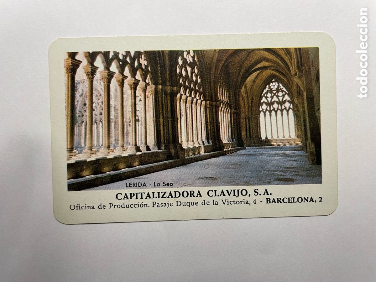 Coleccionismo Calendarios: calendario Fournier 1971, Capitalizadora Clavijo S A