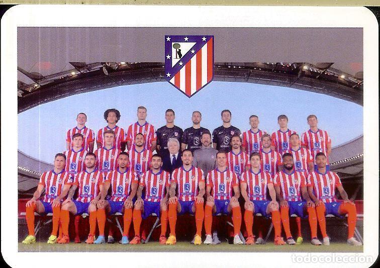 Coleccionismo calendarios: CALENDARIO DE BOLSILLO F&Uacute;TBOL - A&Ntilde;O 2025 - ATL&Eacute;TICO DE MADRID (NO OFERTAS)