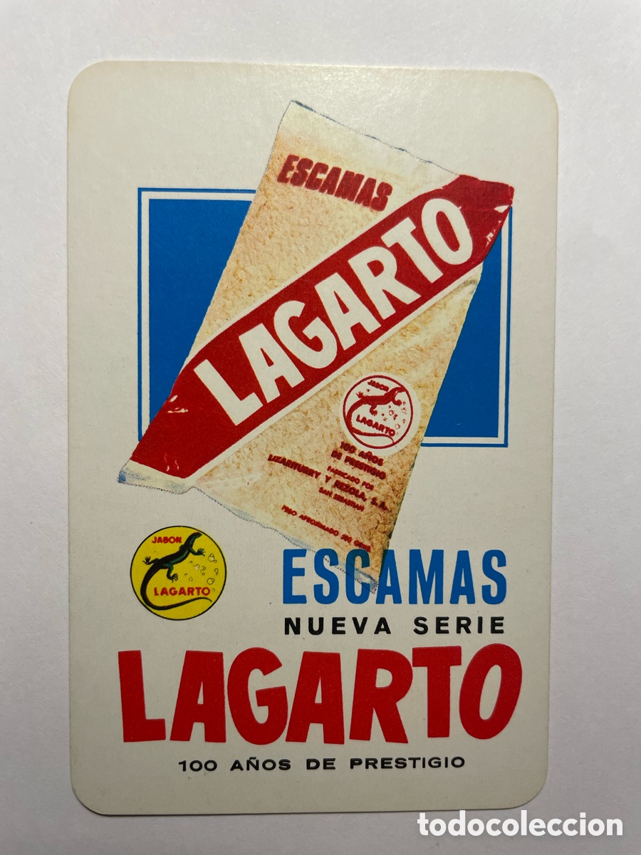 Coleccionismo Calendarios: calendario Fournier 1968, Lagarto