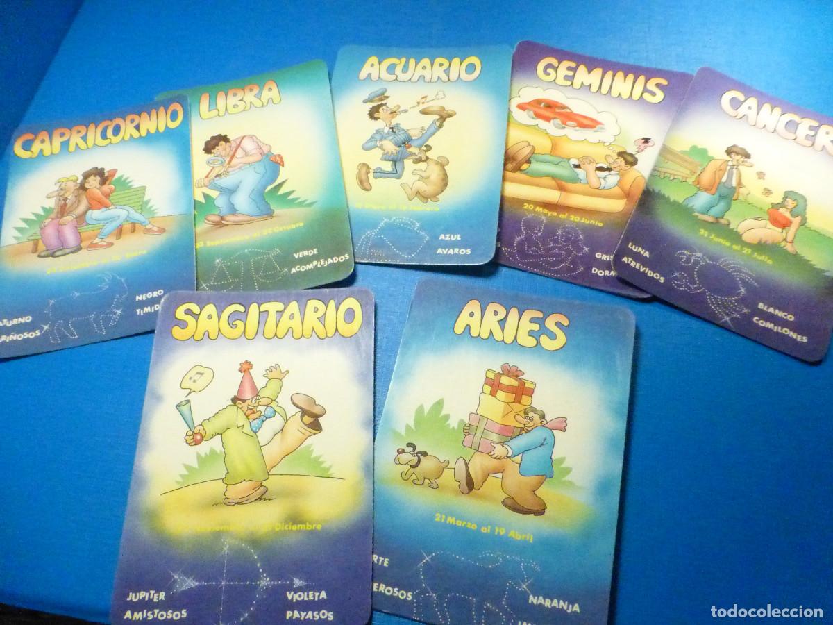 Sammeln von Kalendern: Lote - Colecci&oacute;n 7 calendarios de bolsillo A&ntilde;o 1994 - Serie WCB - Hor&oacute;scopos -