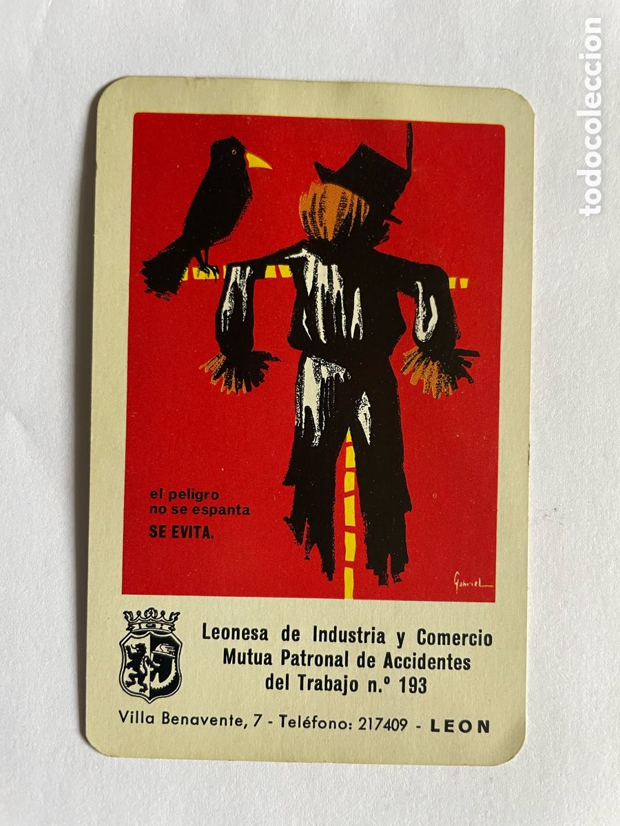 Coleccionismo Calendarios: Calendario Fournier 1974, Leonesa de Industria y Comercio