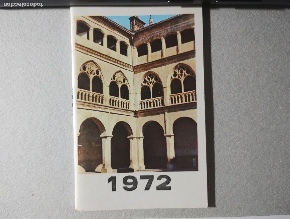 Coleccionismo calendarios: Calendario Agenda 1972. Claustro Monasterio