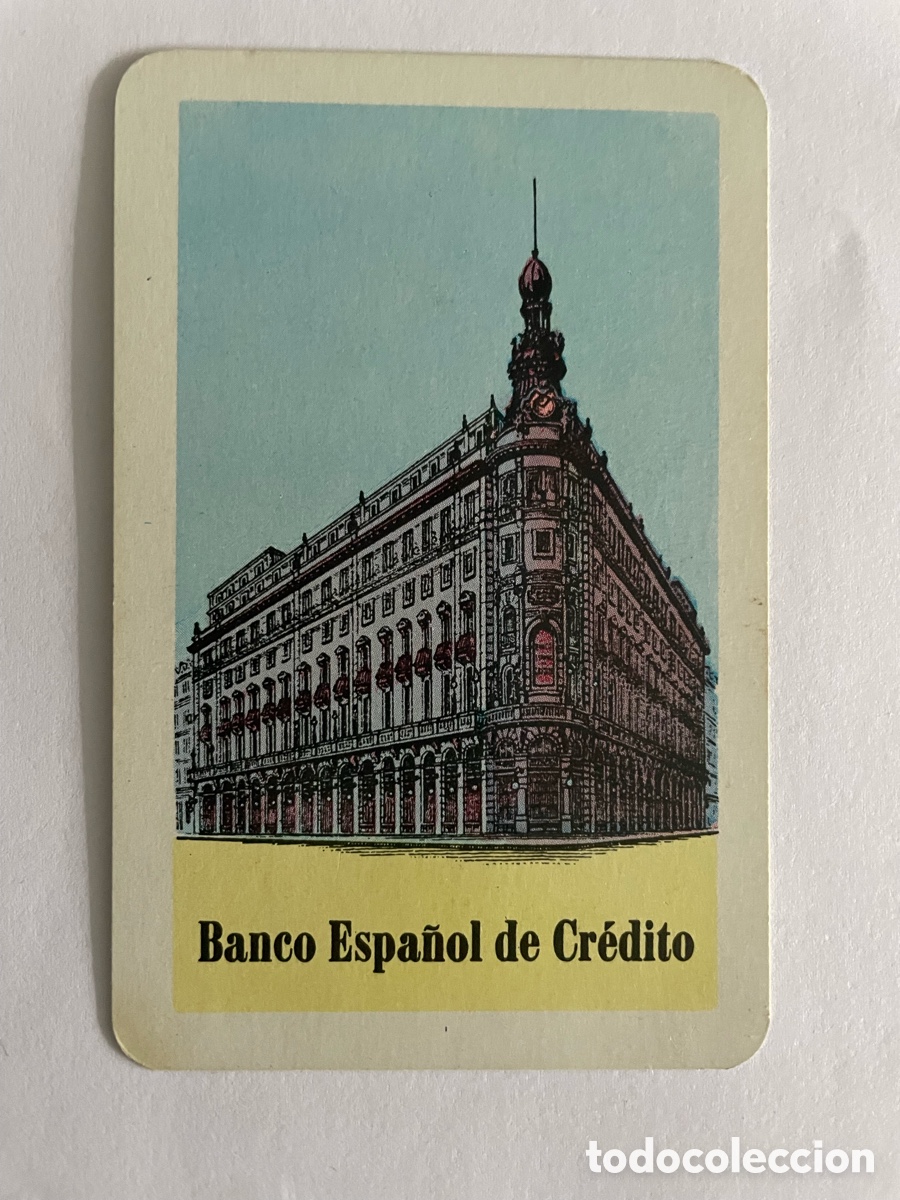 Coleccionismo Calendarios: Calendario Fournier 1963, Banco Espa&ntilde;ol de Cr&eacute;dito