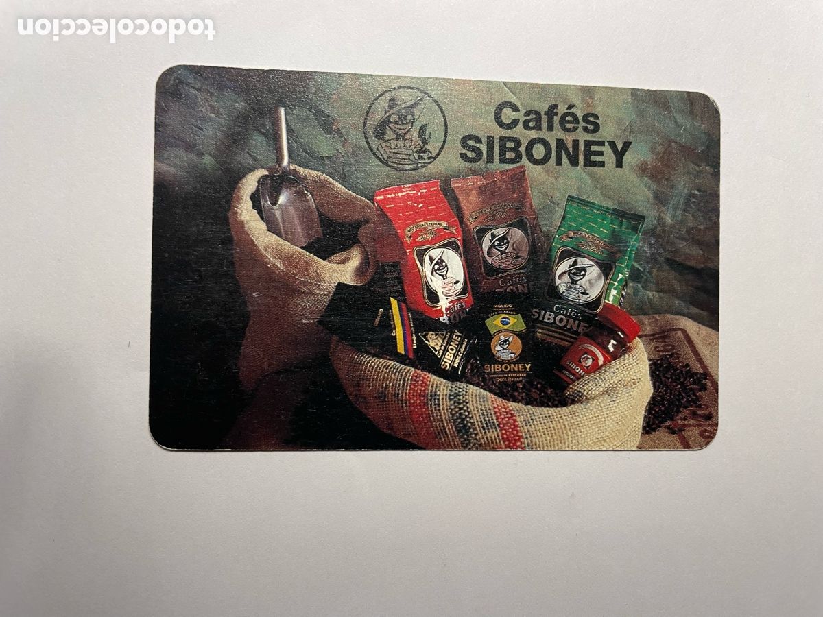 Coleccionismo Calendarios: calendario Fournier 1997, caf&eacute;s Siboney