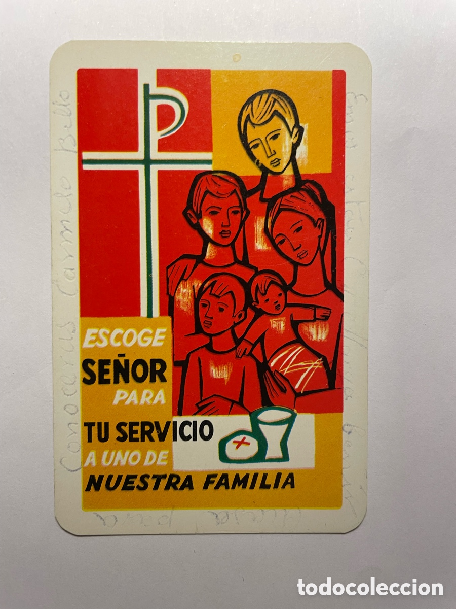 Coleccionismo Calendarios: Calendario Fournier 1965, Obra de las Vocaciones
