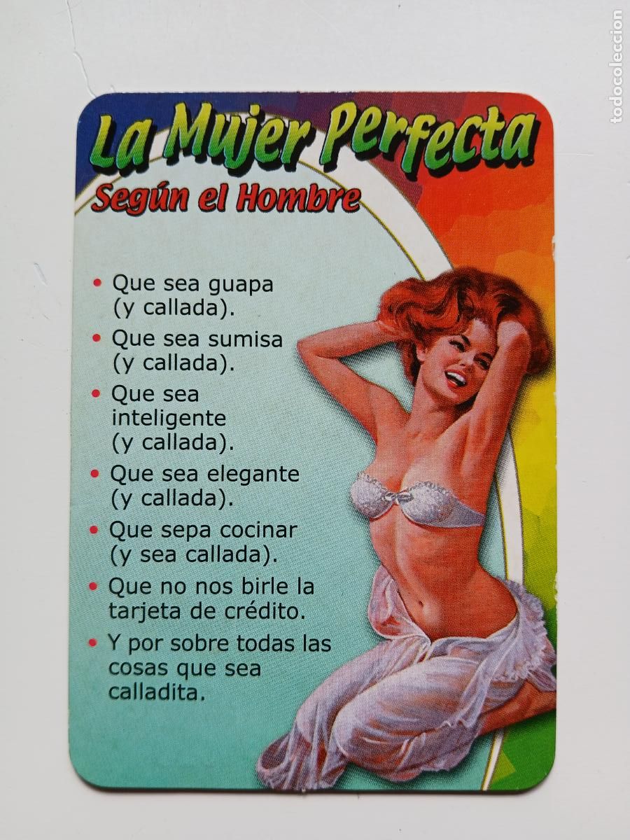 Collezionismo Calendari: CALENDARIO DE BOLSILLO CALENDARI DE BUTXACA HUMOR MUJER PERFECTA SEG&Uacute;N HOMBRE SERIE L-274 2003
