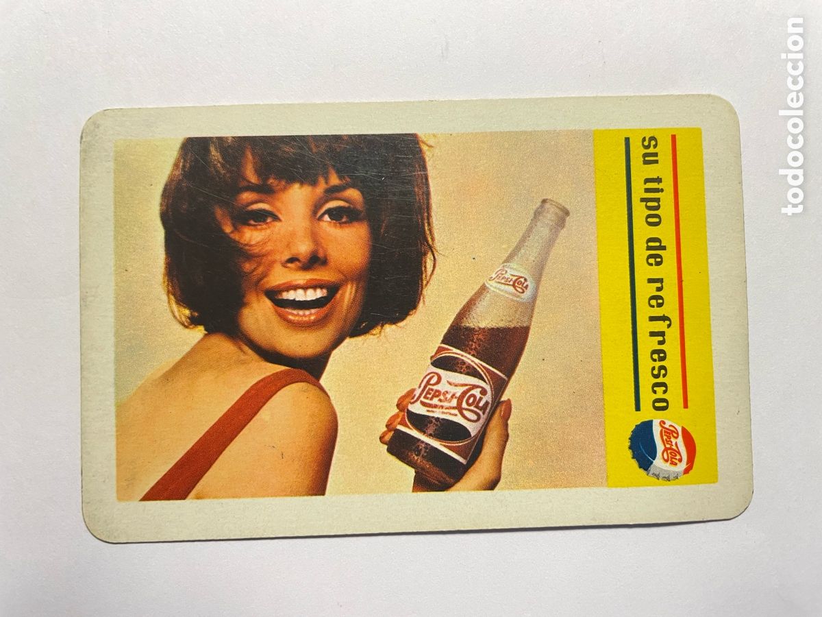 Coleccionismo Calendarios: calendario Fournier 1966, Pepsi-Cola