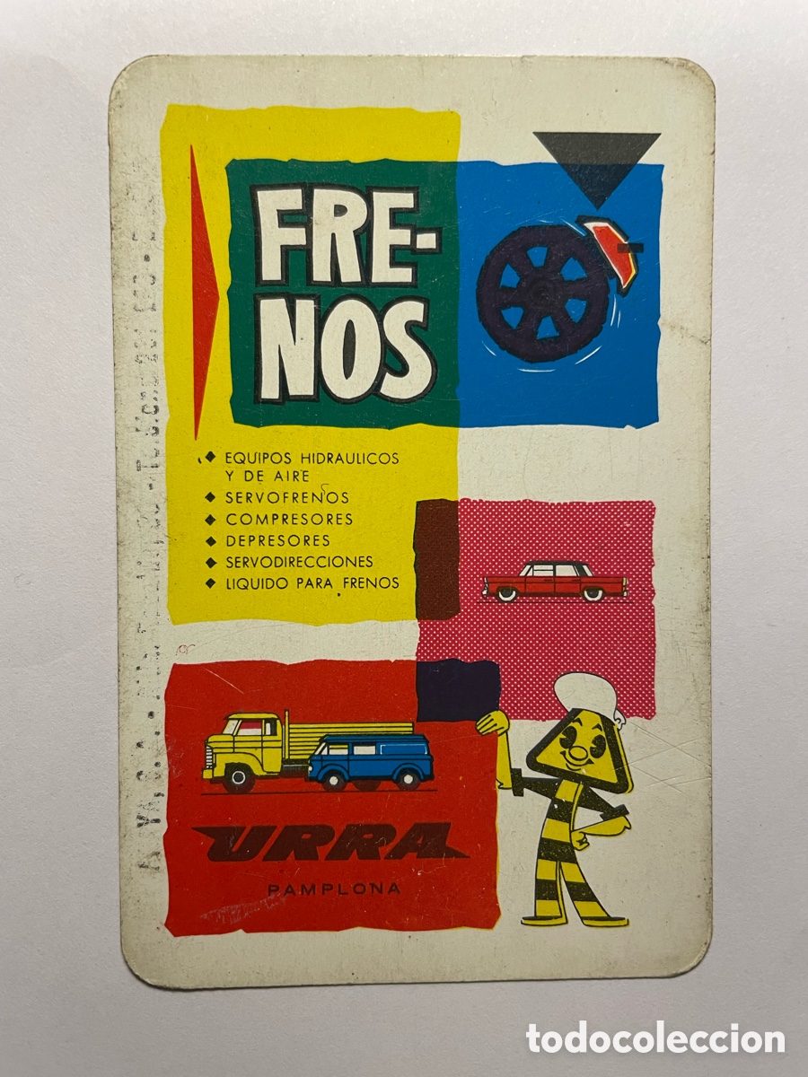 Collezionismo Calendari: calendario Fournier 1964, frenos Urra
