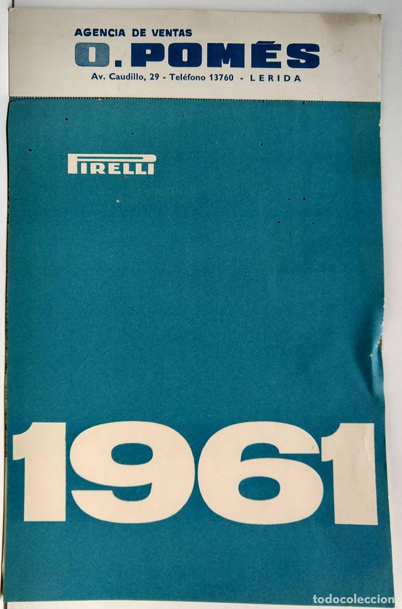 Coleccionismo calendarios: Calendario PIRELLI 1951 &ndash; - Foto 1