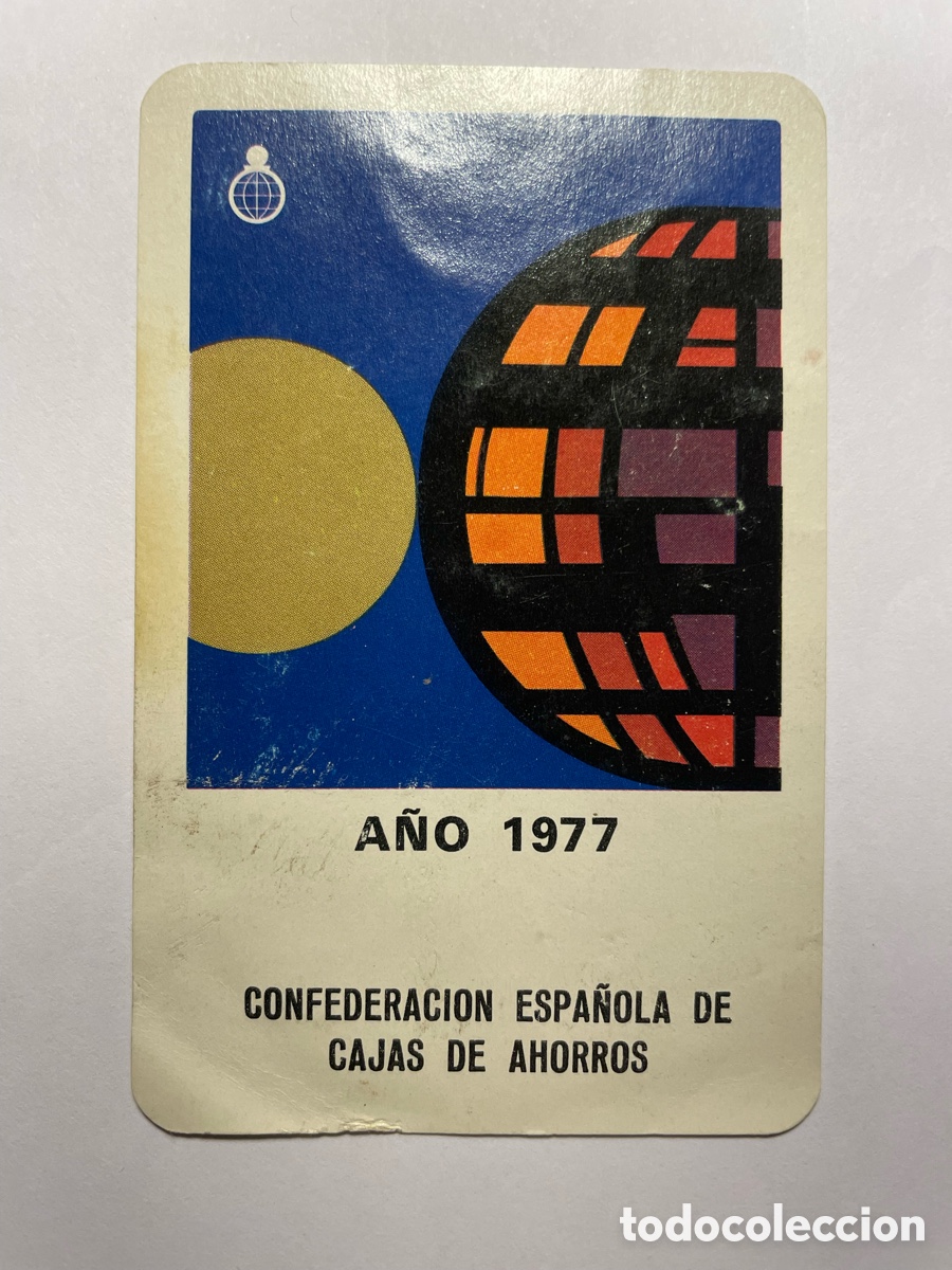 Coleccionismo Calendarios: Calendario Fournier 1977, Confederaci&oacute;n Esp de Cajas Ahorros