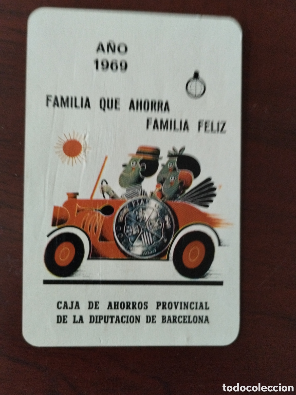 Collectables Calendars: Calendario fournier caja diputaci&oacute;n de Barcelona a&ntilde;o 1969