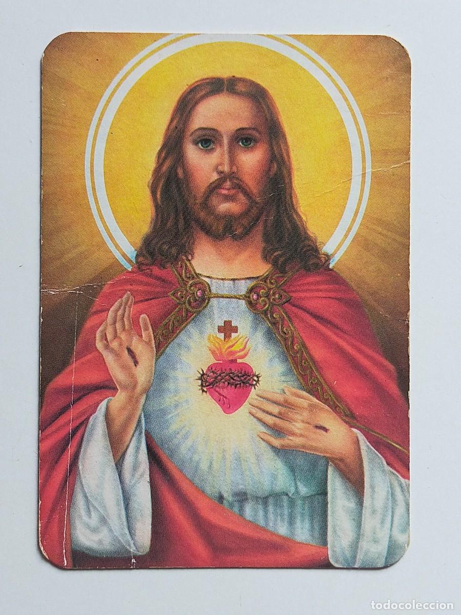 Coleccionismo calendarios: Calendario de bolsillo EDIJAR A&ntilde;o 1985 - SAGRADO CORAZON DE JESUS.