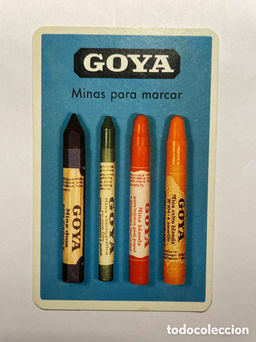 Coleccionismo Calendarios: Calendario Fournier 1977, Goya