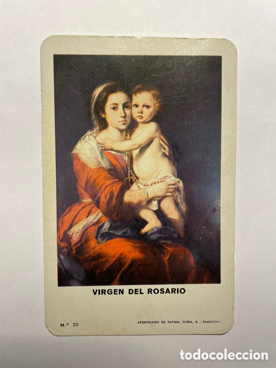 Coleccionismo Calendarios: Calendario Fournier 1977, Virgen del Rosario