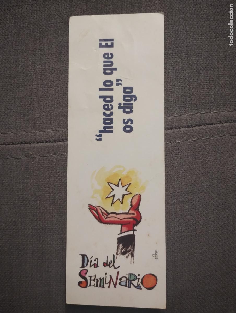 Coleccionismo Calendarios: Calendario 1989. Dia del seminario