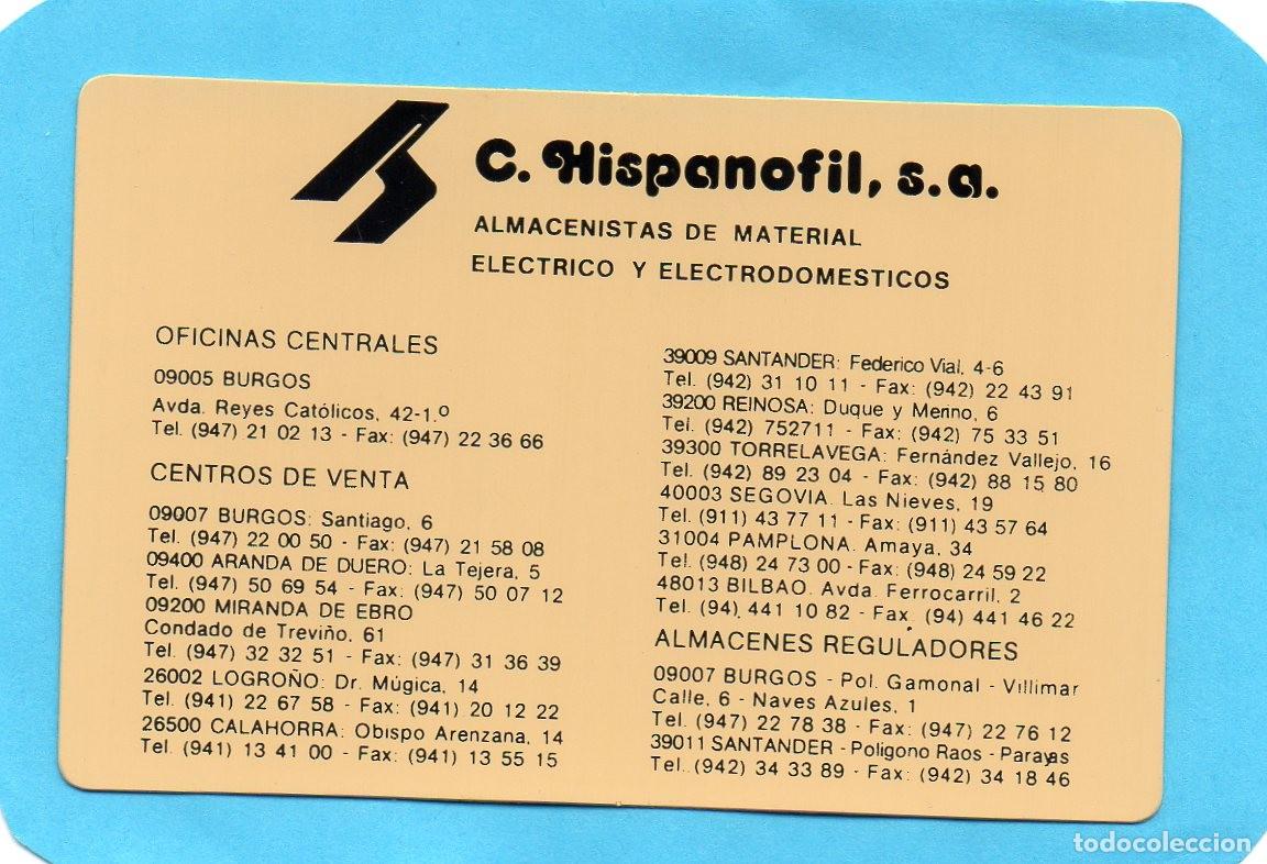 Collezionismo Calendari: Calendario de Publicidad 1990 - HISPANOFIL