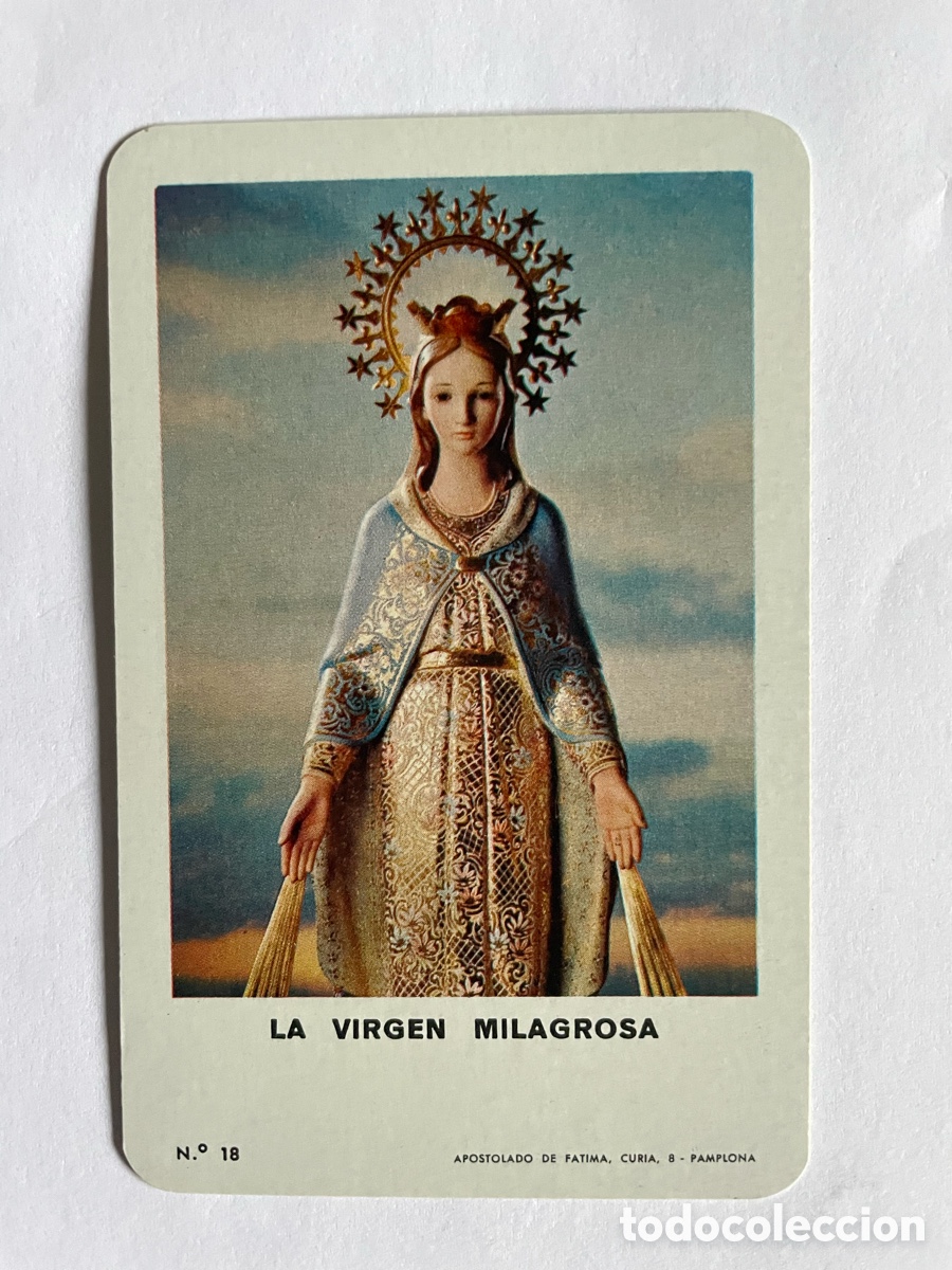 Collectables Calendars: Calendario Fournier 1976, La Virgen Milagrosa