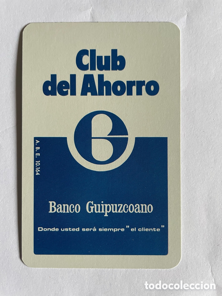 Coleccionismo calendarios: calendario Fournier 1976, Banco Guipuzcoano