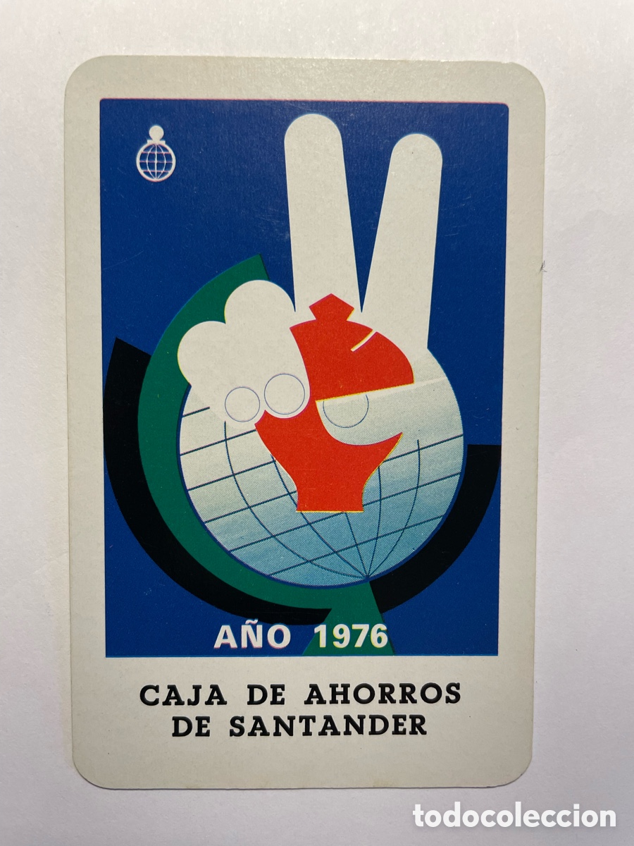 Collezionismo Calendari: Calendario Fournier 1976, Caja Ahorros de Santander