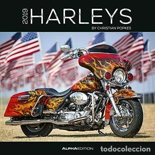 Coleccionismo calendarios: Calendario de pared Harleys 2019 &ndash; Edici&oacute;n coleccionista &ndash; Alpha Edition