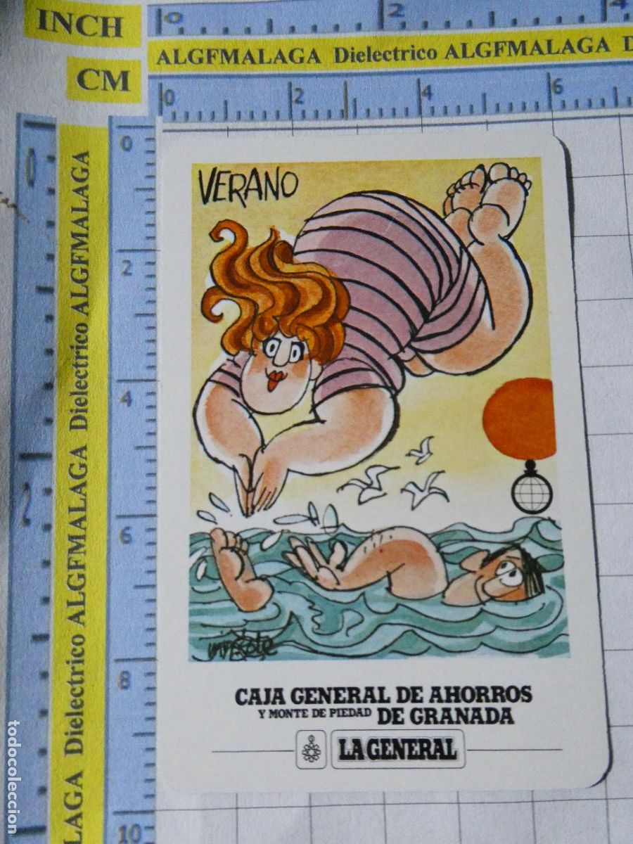 Sammeln von Kalendern: CALENDARIO DE BOLSILLO. FOURNIER. A&Ntilde;O 1985. CAJA GENERAL DE AHORROS DE GRANADA