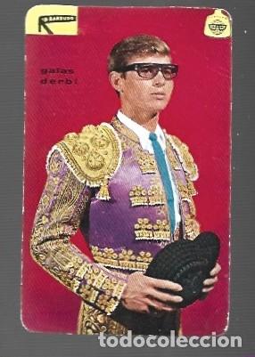 Collectionnisme Calendriers: CALENDARIO CON PUBLICIDAD DE GAFAS EL BARBUDO , S. A. DEL A&Ntilde;O 1965