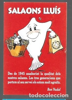 Collectionnisme Calendriers: CALENDARIO CON PUBLICIDAD DE SALAONS LLUIS BADALONA DEL A&Ntilde;O 2009