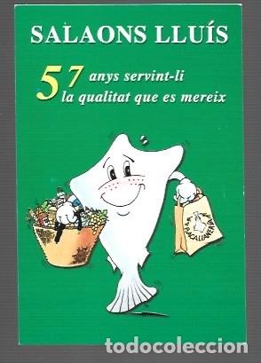 Collectionnisme Calendriers: CALENDARIO CON PUBLICIDAD DE SALAONS LLUIS BADALONA DEL A&Ntilde;O 2003