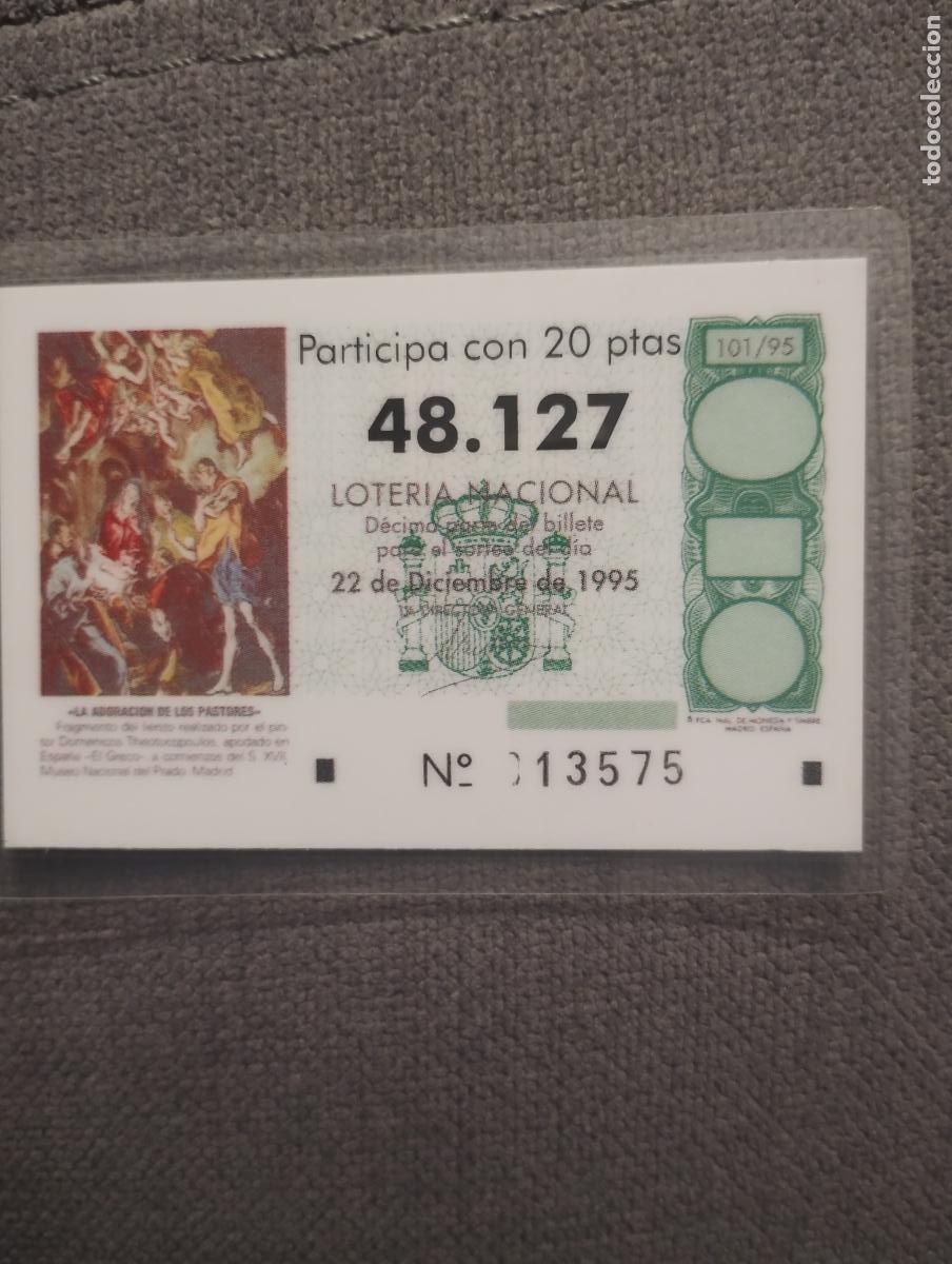 Collectionnisme Calendriers: Calendario 1996 plastificado participaci&oacute;n loter&iacute;a. Publicidad Federopticos Almer&iacute;a