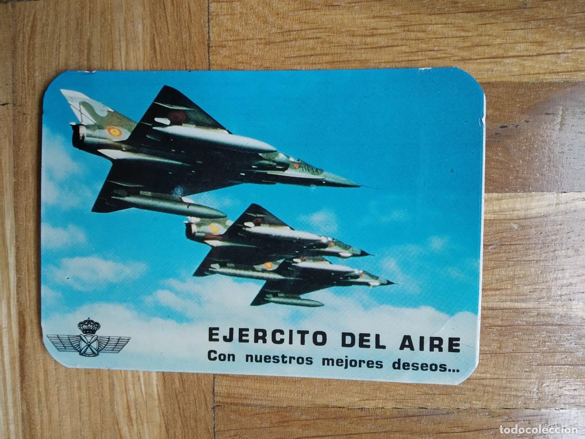 Coleccionismo Calendarios: CALENDARIO PUBLICITARIO EJERCITO DEL AIRE. MILITAR. AVION A&Ntilde;O 1985 VER FOTOS